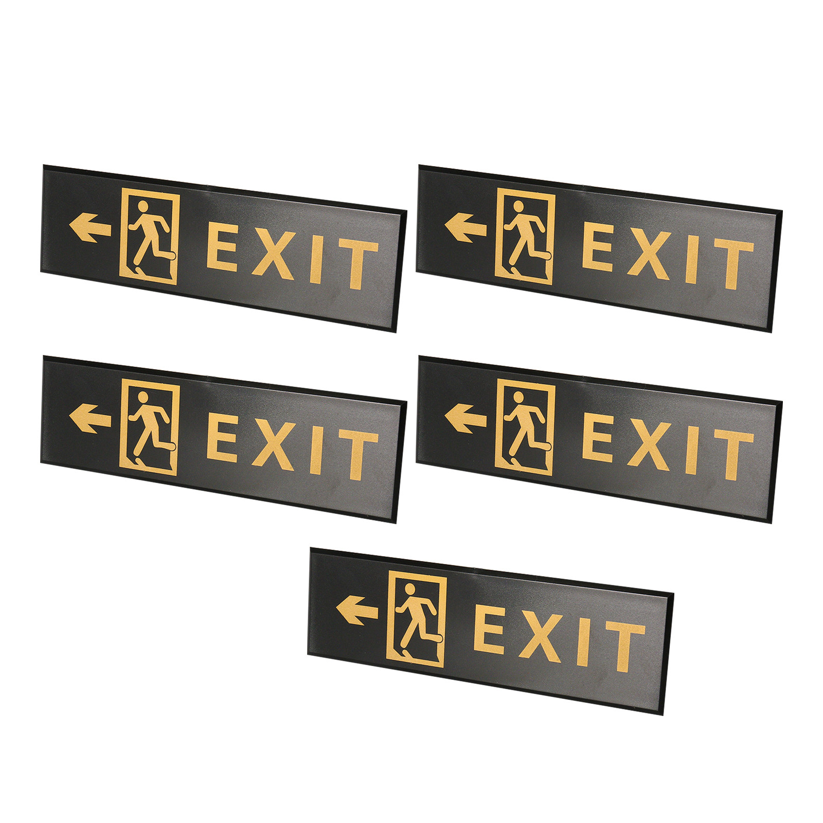 5 unidades de placas de emergê - Emergency Exit Sign avaliação e preço