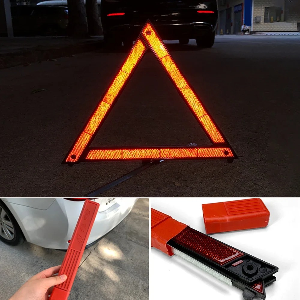 Tripé para carro, sinal de par - Emergency Exit Sign avaliação e preço