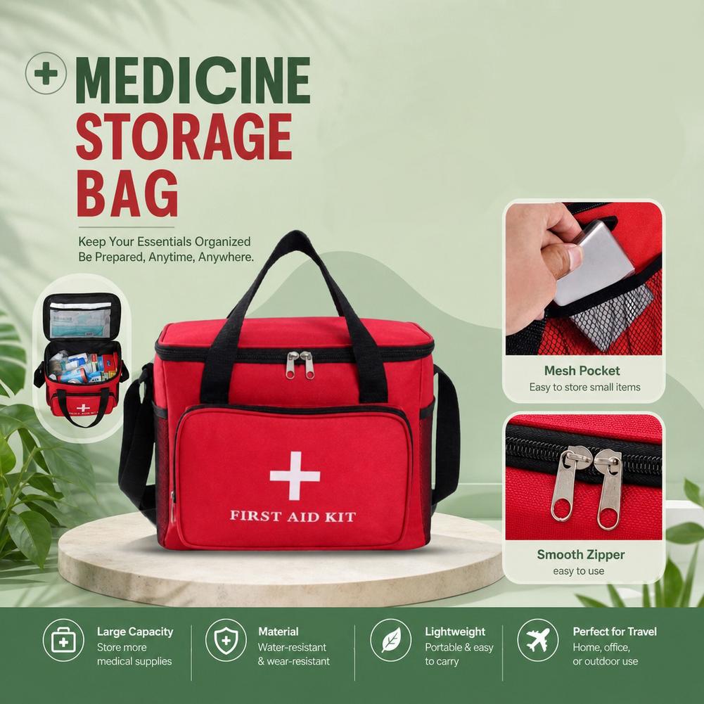 Kit de primeiros socorros port - First Aid Bag Kit avaliação e preço