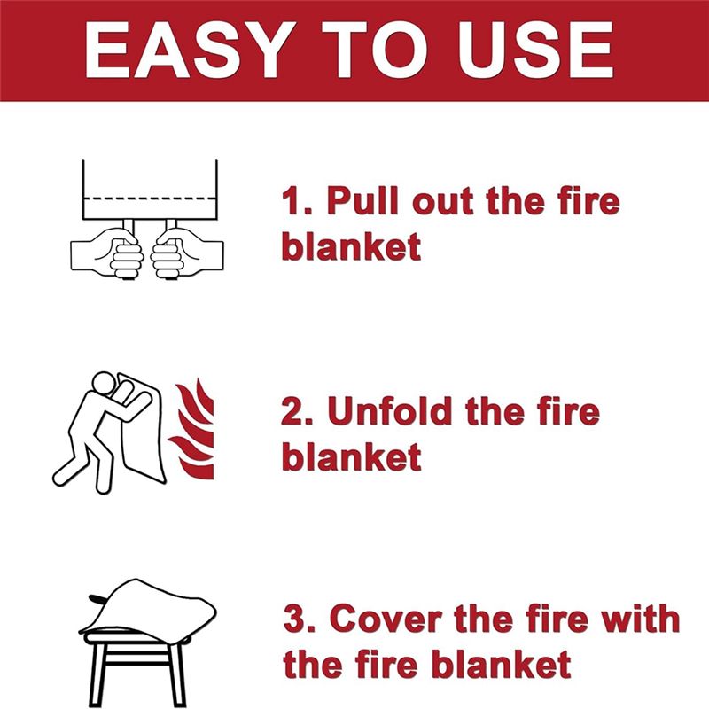 Dia de Promoção: 2 Cobertores  - Fire Blanket Kitchen avaliação e preço