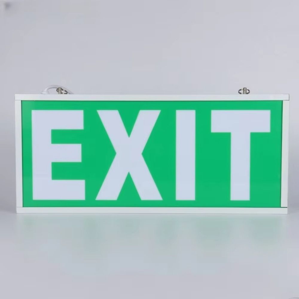 110-240v comercial led sinal d - Emergency Exit Sign avaliação e preço