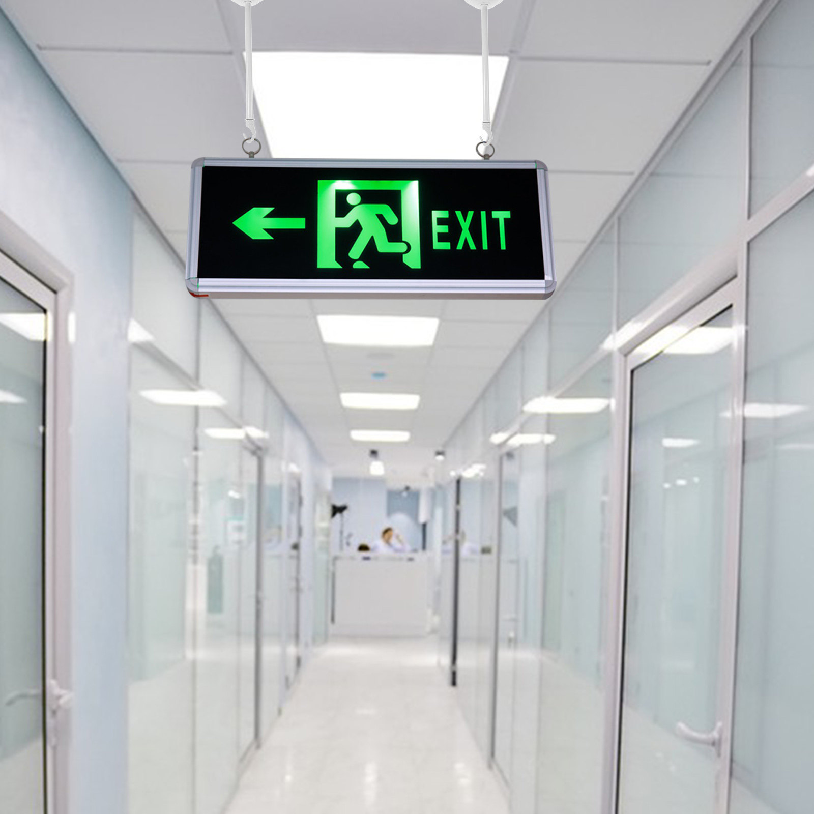 2 unidades de barras de ferro  - Emergency Exit Sign avaliação e preço