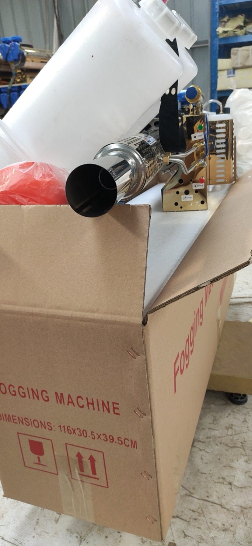 Máquina de névoa para desinfec - Flood Barrier Bag avaliação e preço